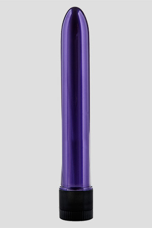 Vibratore Classico Retro Slimline 17cm Viola
